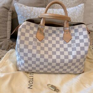 Louis Vuitton Damier Azur Speedy 30